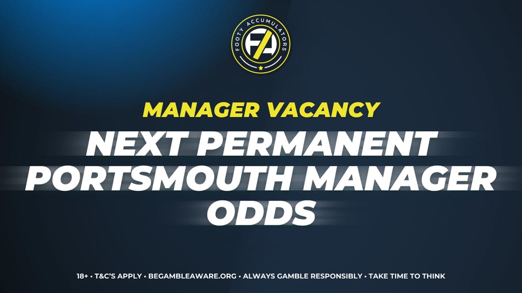 Next Portsmouth Manager Odds